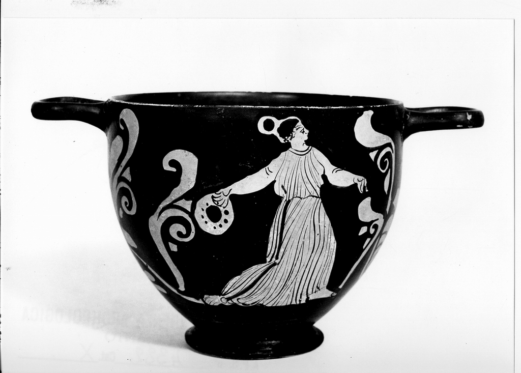 skyphos - gruppo del pittore del Tirso (seconda metà sec. IV a.C)