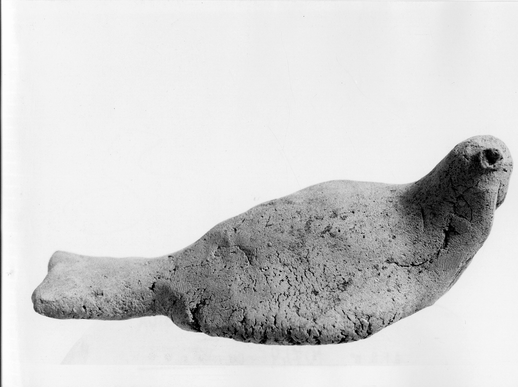 statuetta zoomorfa/ frammento - fabbrica locale (sec. IV a.C)