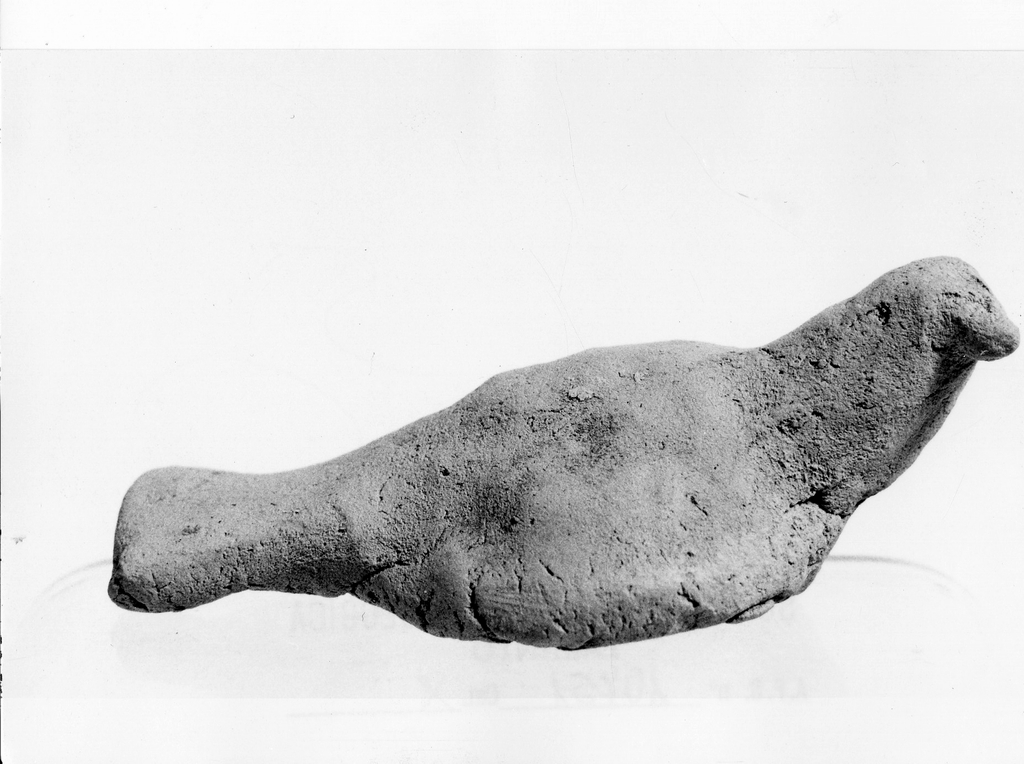 statuetta zoomorfa/ frammento - fabbrica locale (sec. IV a.C)
