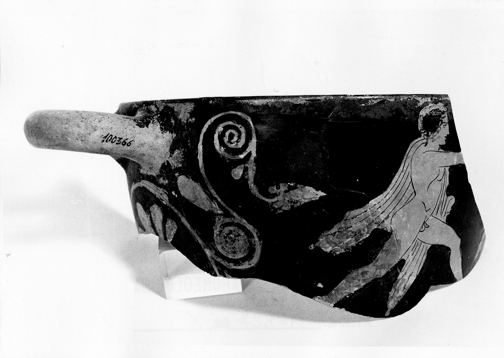 kotyle/ frammento - fabbrica locale (sec. IV a.C)