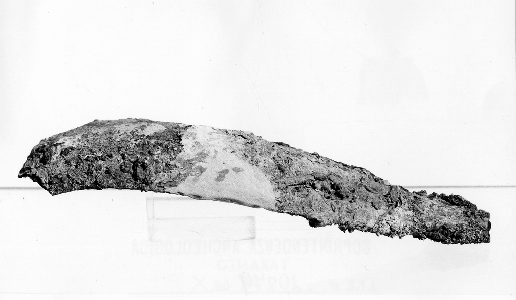 strigile - fabbrica locale (fine sec. IV a.C)