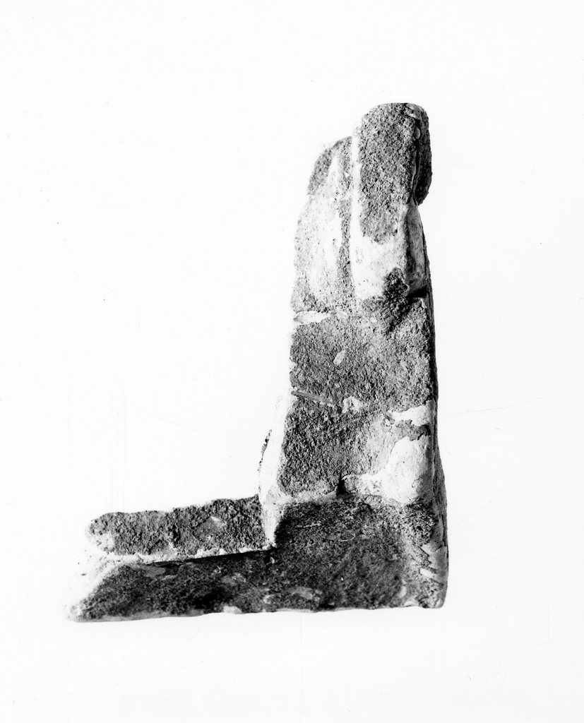 divinità in trono (statuetta) - officina tarantina (fine/ inizio secc. VI a.C. - V a.C)