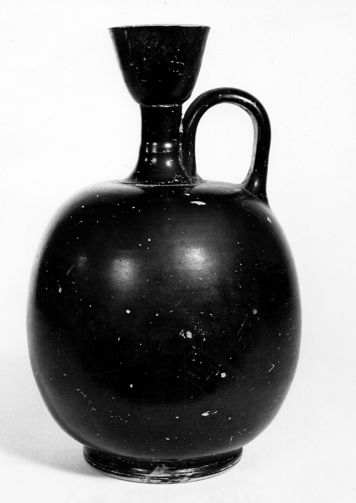 lekythos aryballica - produzione locale (secc. V a.C. - IV a.C)