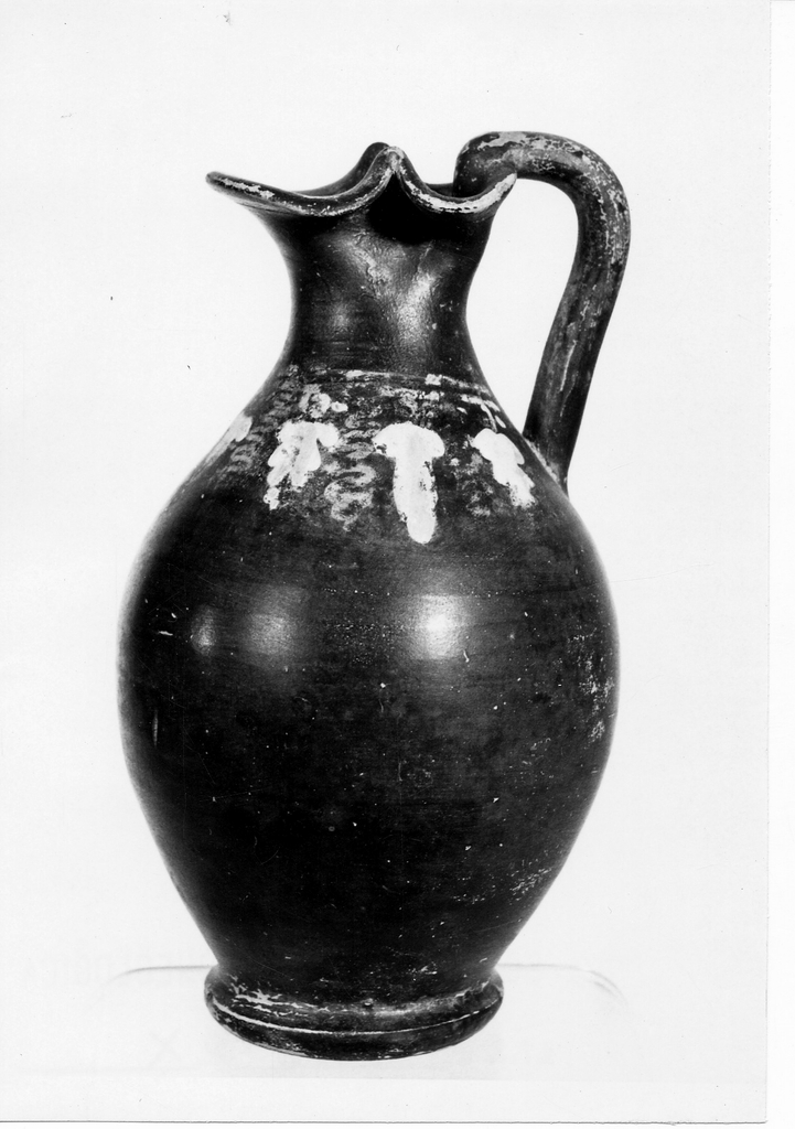 oinochoe a bocca trilobata - fabbrica locale (inizio sec. III a.C)