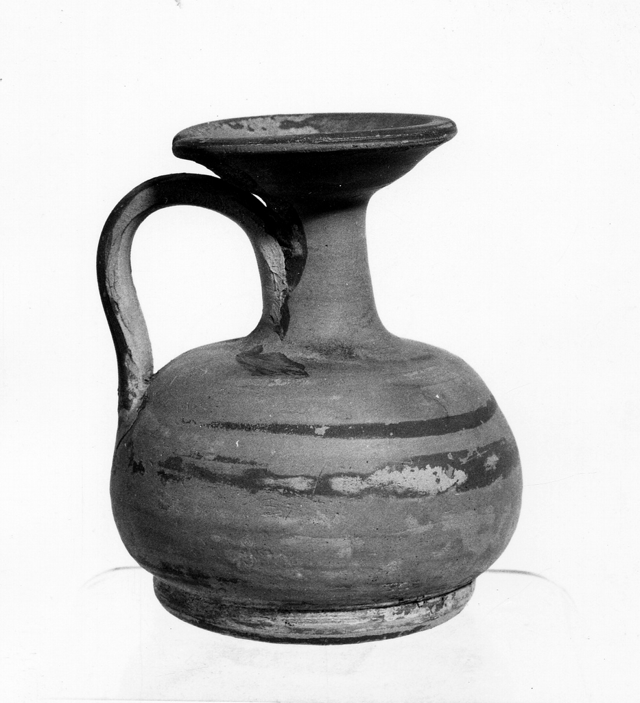 lekythos aryballica miniaturistica - produzione locale (sec. IV a.C)