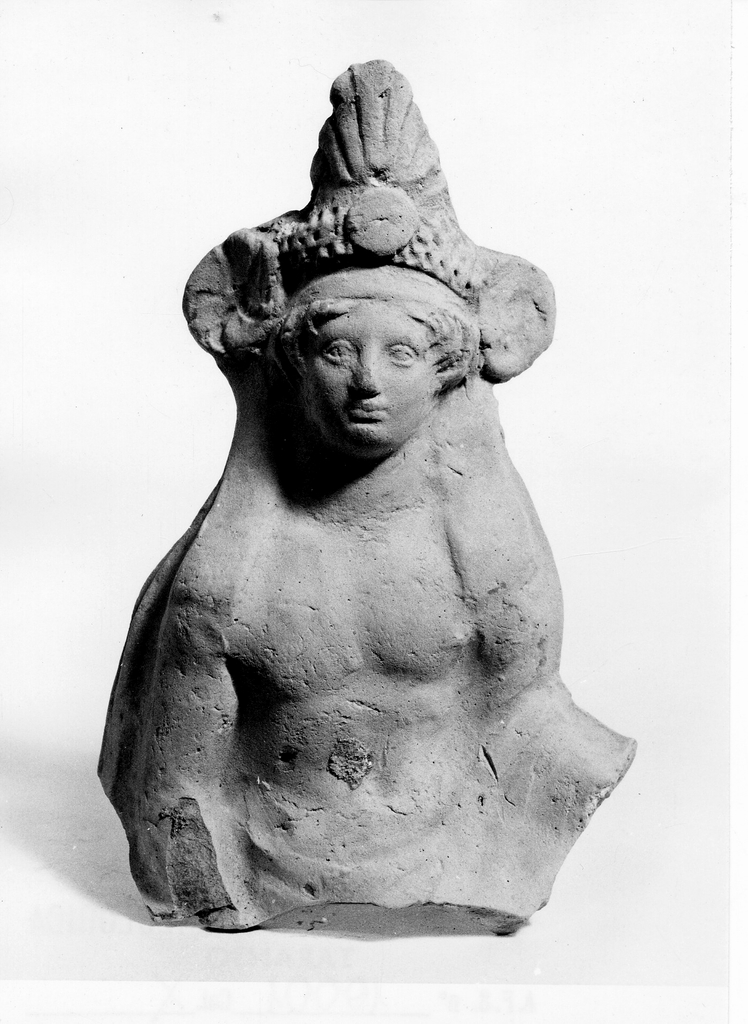 Dyonisos-Hades (terracotta figurata) - fabbrica tarantina (sec. IV a.C)