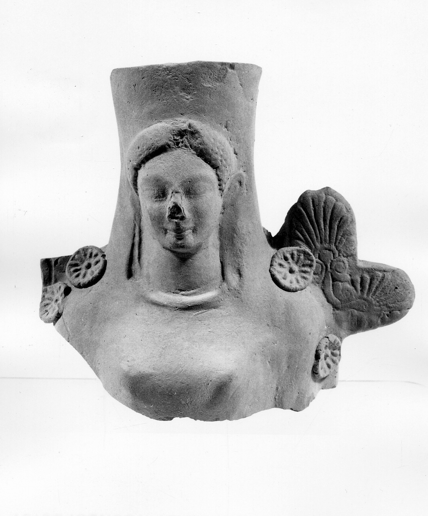 Persefone-Kore (terracotta figurata) - fabbrica tarantina (fine sec. VI a.C)