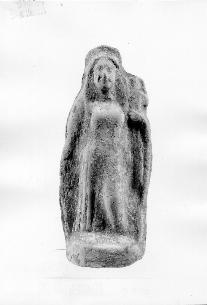 Persefone-Kore (terracotta figurata) - fabbrica tarantina (inizio sec. IV a.C)
