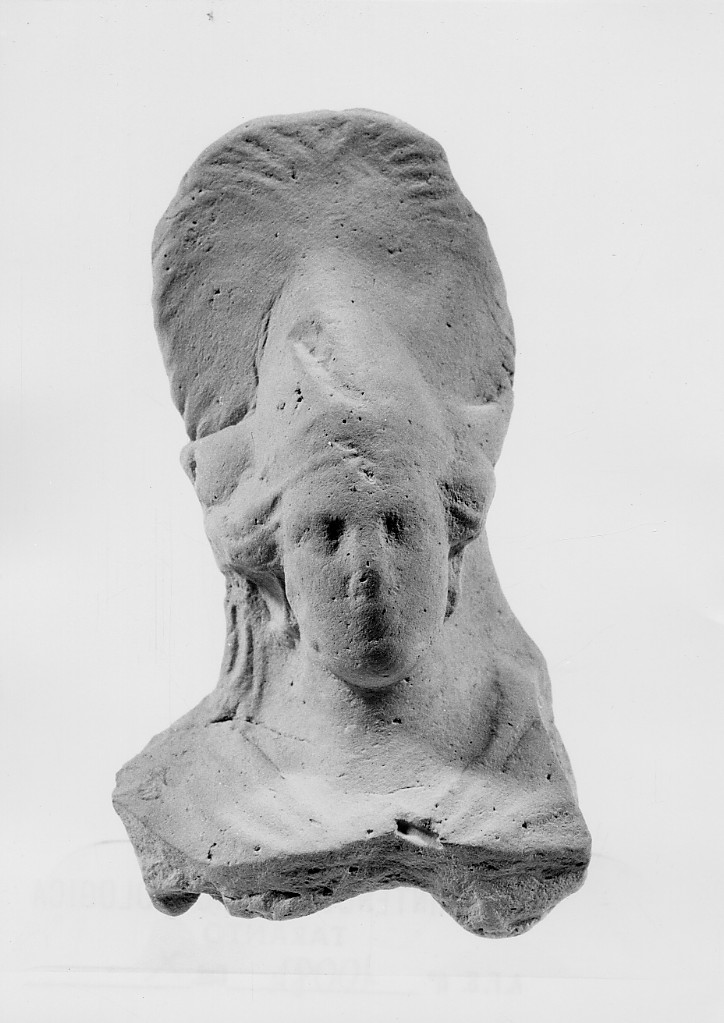 Athena (terracotta figurata) - fabbrica tarantina (sec. V a.C)