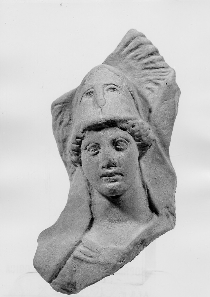 Dionysos-Hades (terracotta figurata) - fabbrica tarantina (sec. IV a.C)