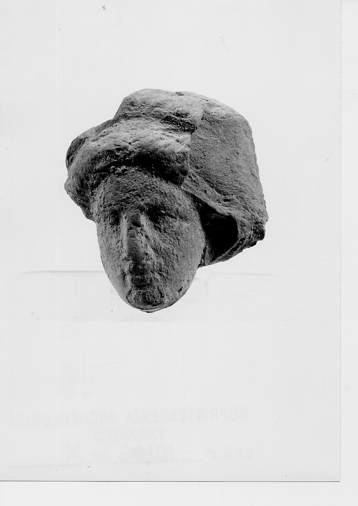 Persephone-Kore (terracotta figurata) - fabbrica tarantina (fine/ inizio secc. V a.C. - IV a.C)