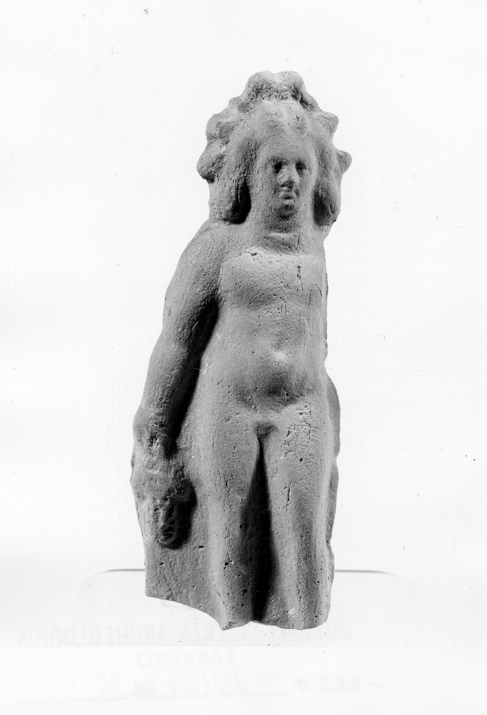 Apollo-Hyakinthos (terracotta figurata) - fabbrica tarantina (secc. IV a.C. - III a.C)