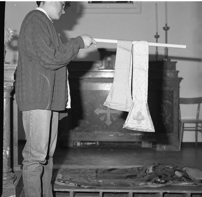 paramento liturgico - manifattura italiana (fine/ inizio sec. XIX/ XX)