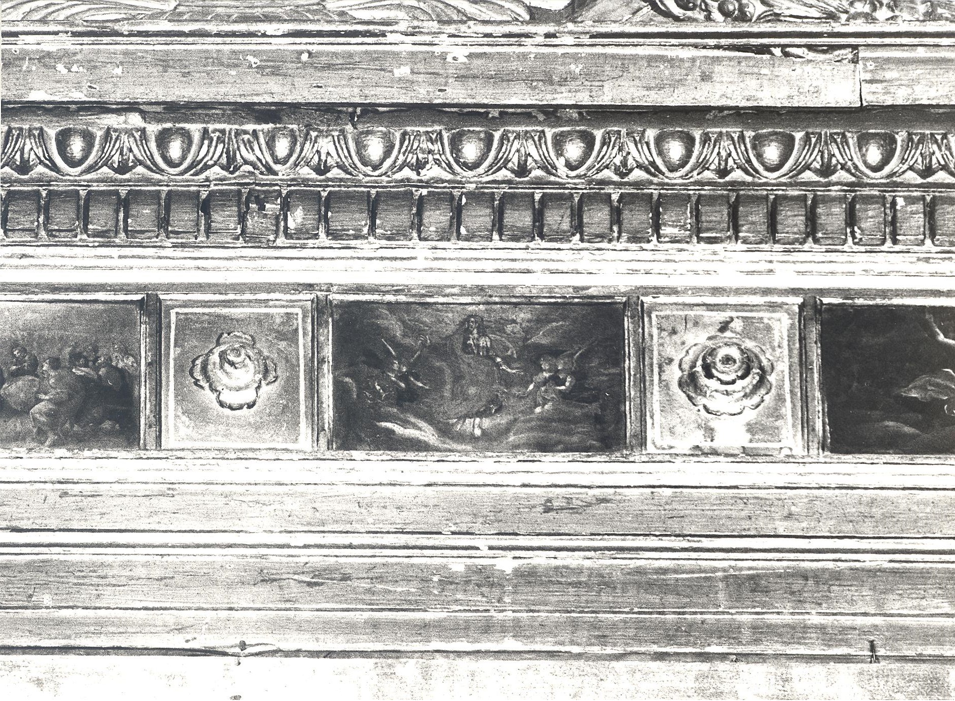 Ascensione di Cristo (dipinto) di Fiori Federico detto Barocci (scuola) (sec. XVII)