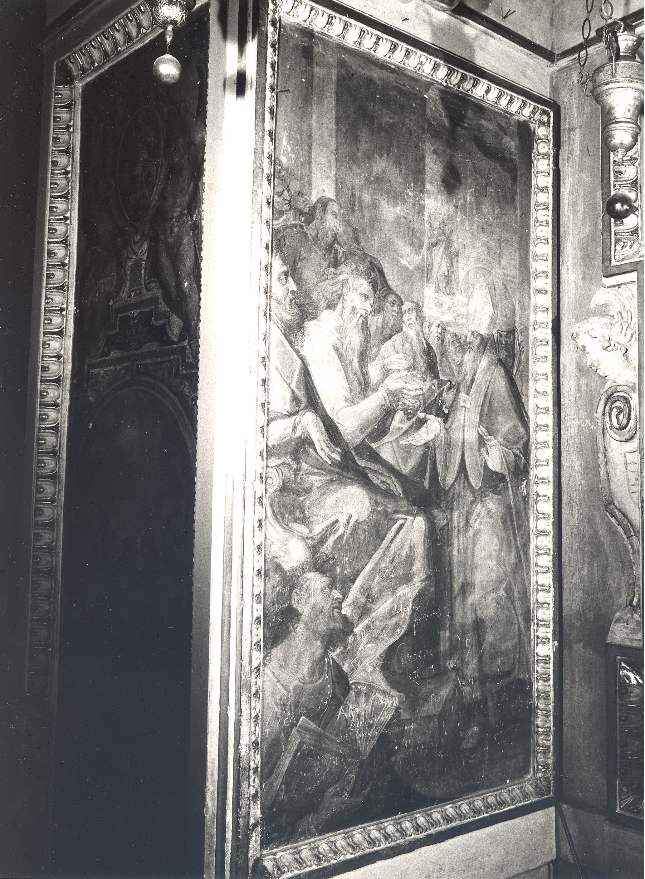 episodio della vita di San Gaudenzio (dipinto, elemento d'insieme) di Bellini Filippo (sec. XVI)