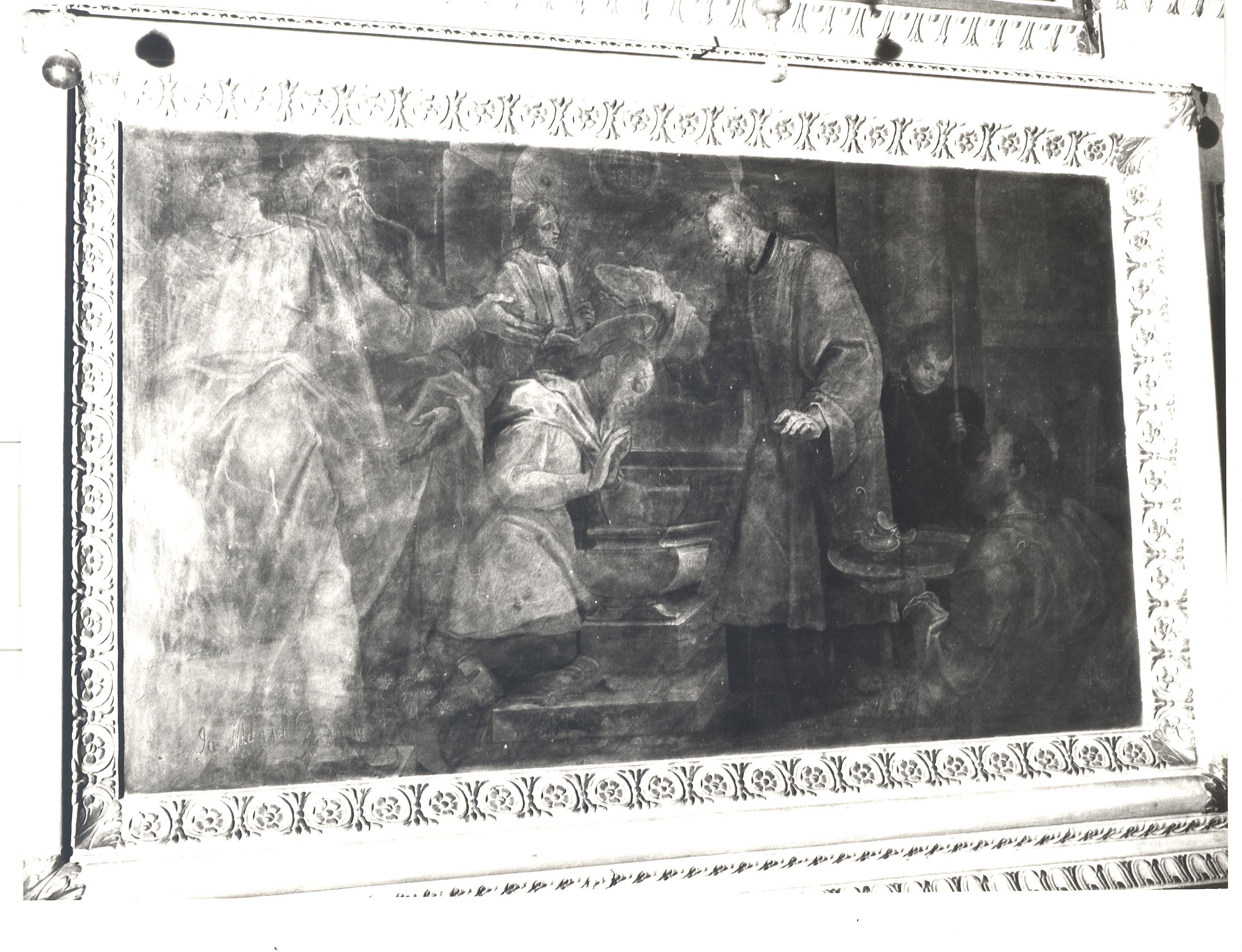 Battesimo di San Gaudenzio (?) (dipinto, ciclo) di Bellini Filippo (sec. XVI)