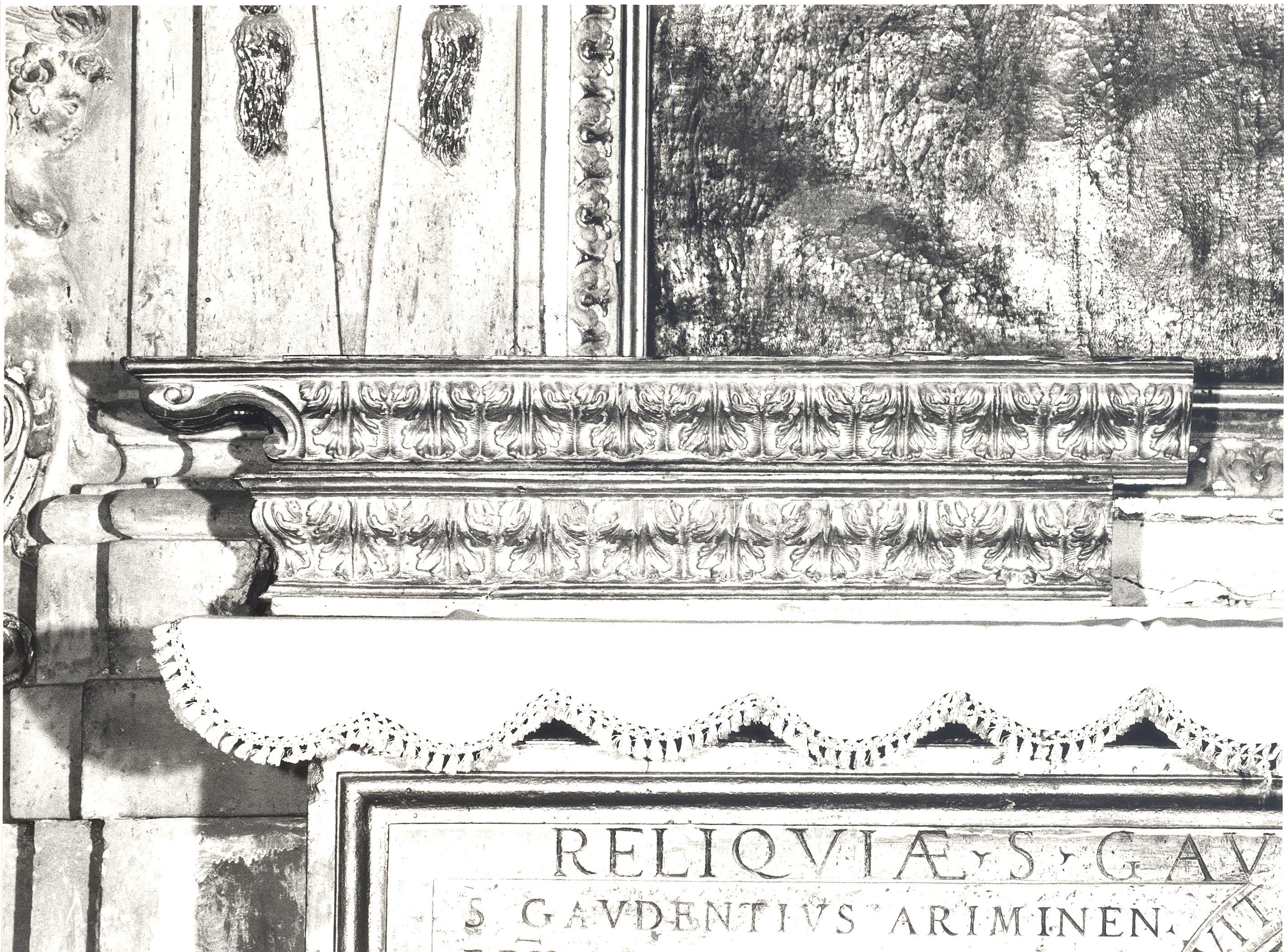gradino d'altare - bottega marchigiana (sec. XVI)