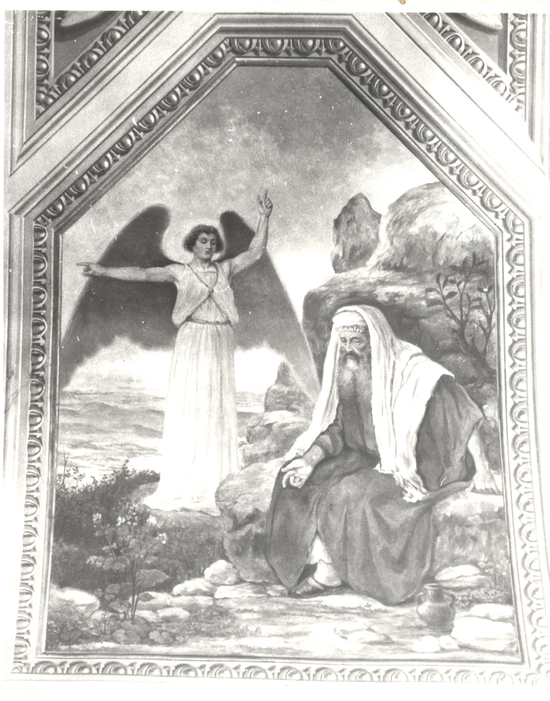 conforto di Elia (dipinto, elemento d'insieme) di Toscani Giuseppe (prima metà sec. XX)