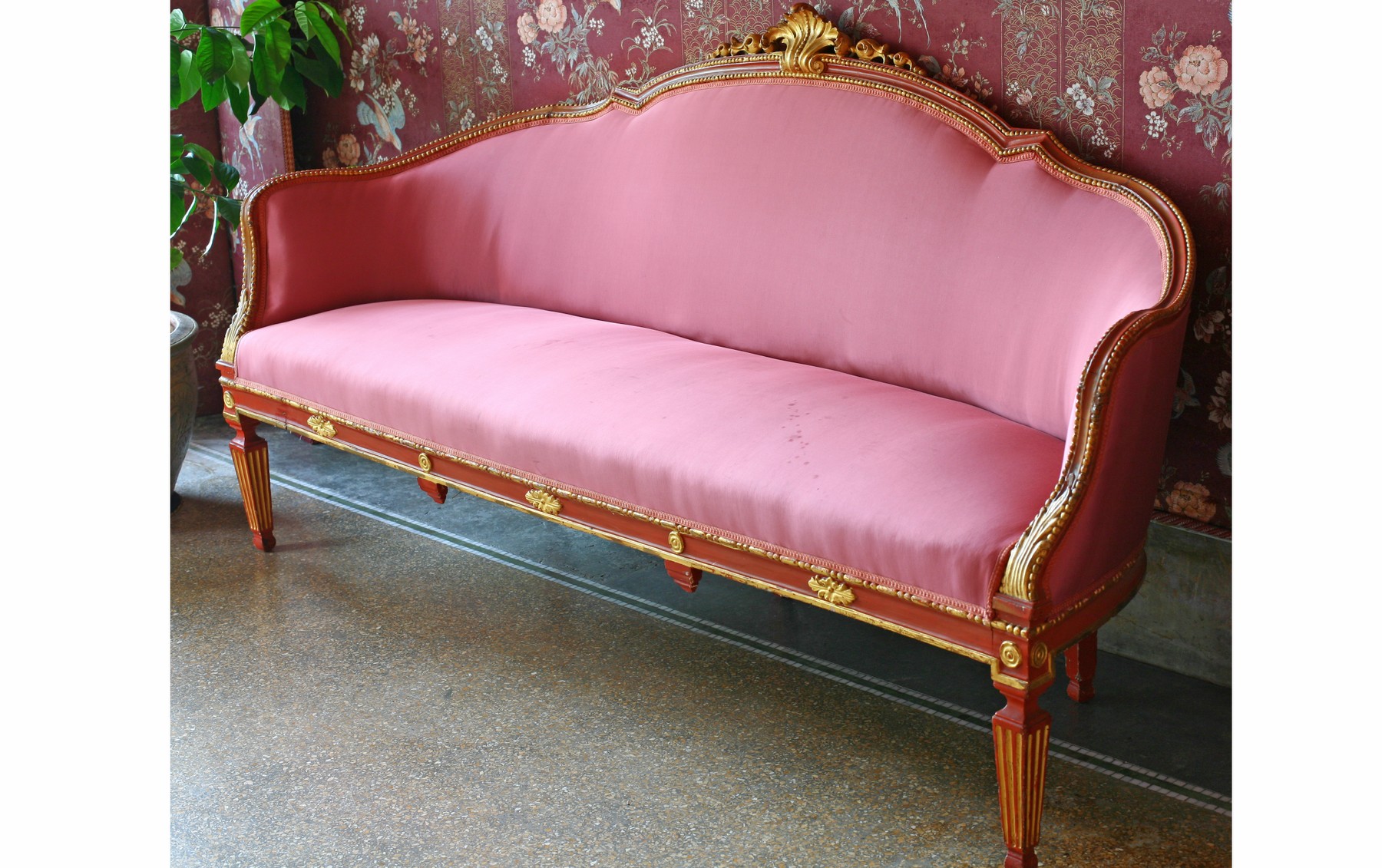 divano - manifattura francese (XVIII secolo)