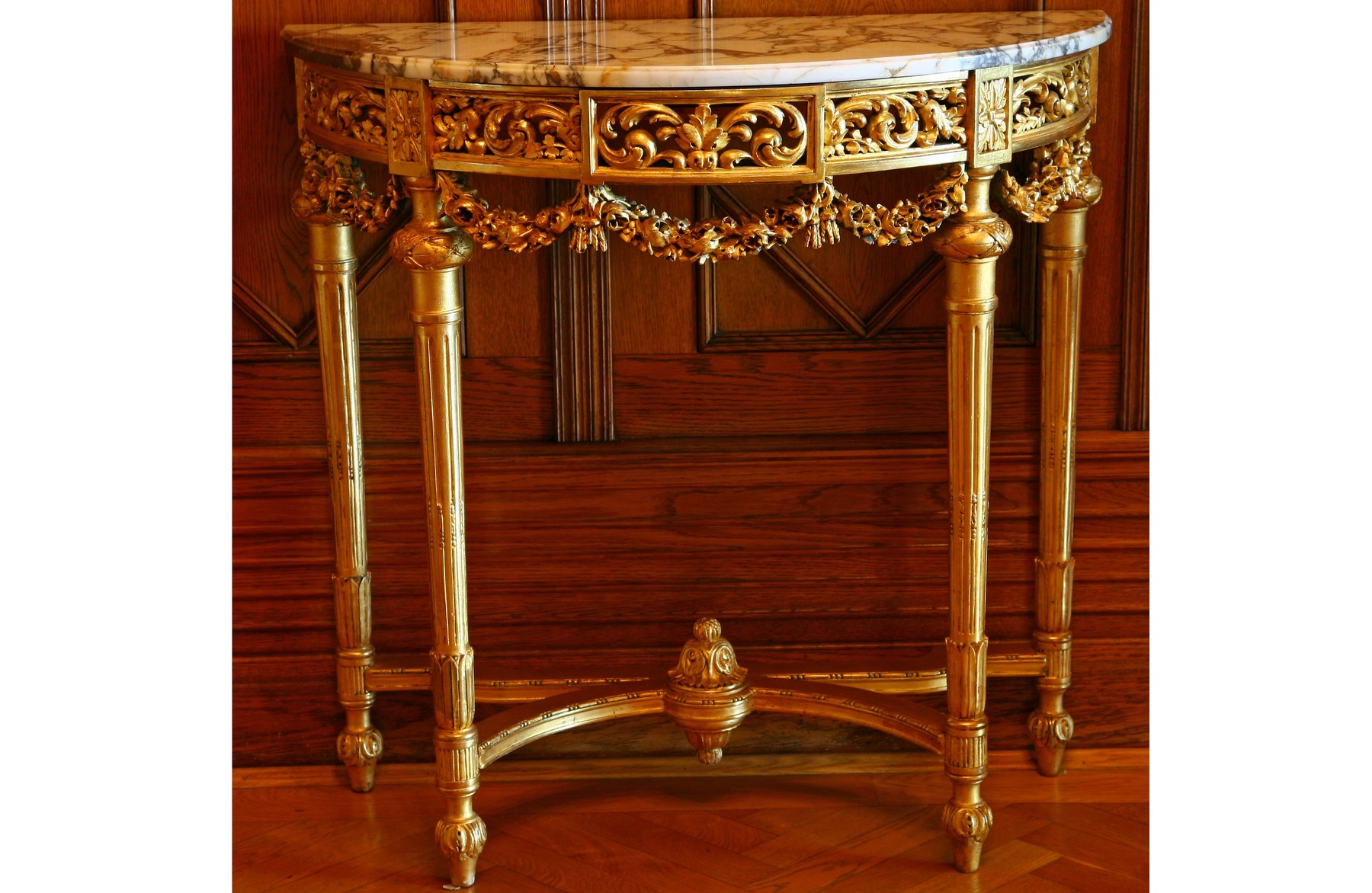 console table - ambito italiano (ultimo quarto sec. XVIII)