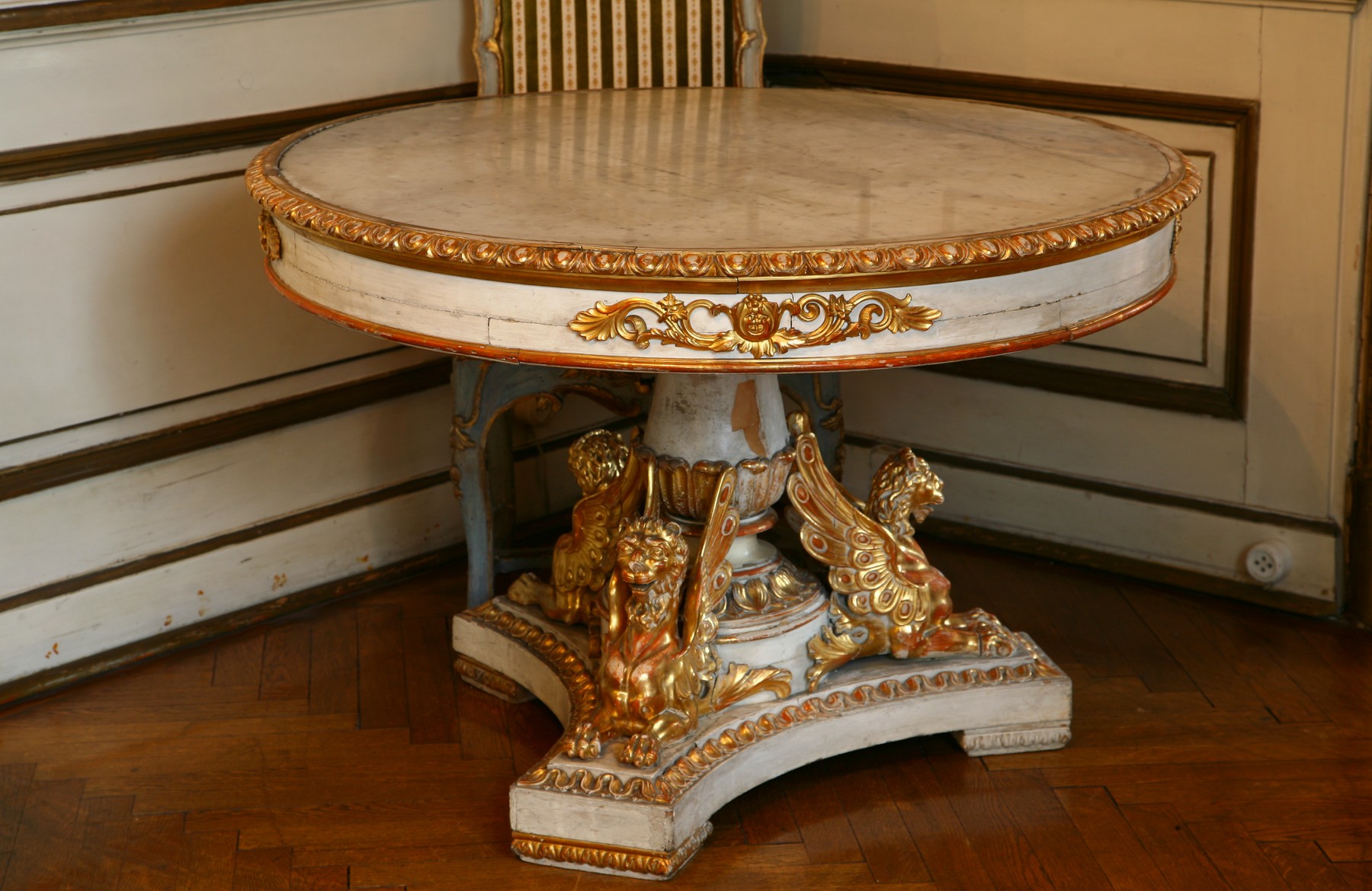 tavolo - ambito viennese (ultimo quarto sec. XVIII)