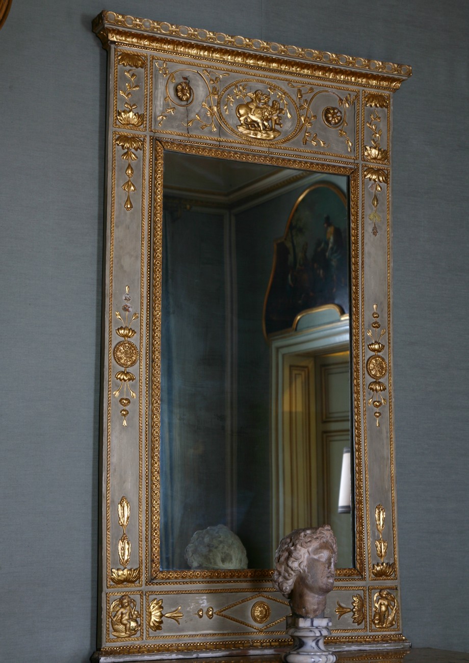 specchiera, coppia - ambito italiano (ultimo quarto sec. XVIII)