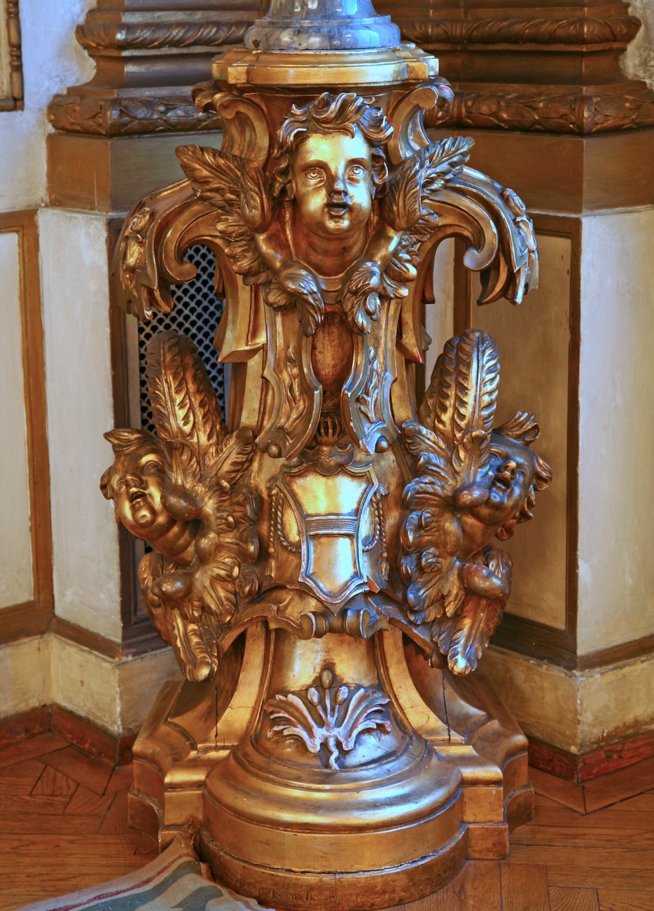 piedistallo, coppia - ambito italiano (metà sec. XVIII)