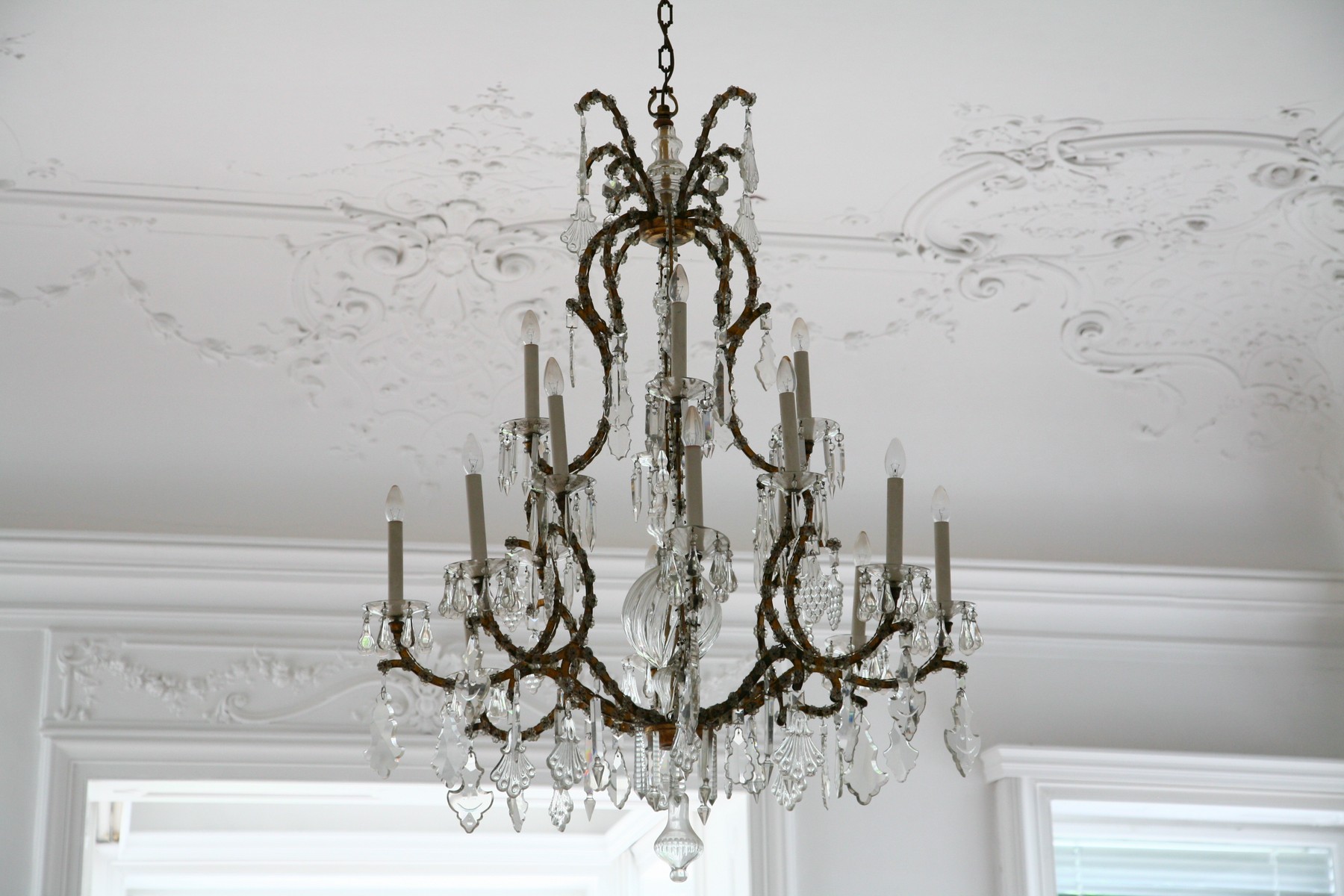 lampadario - ambito austriaco (XIX secolo)