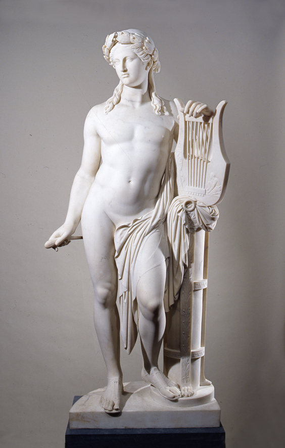 Apollo, divinità romana (scultura, opera isolata) di Galli Pietro (XIX)