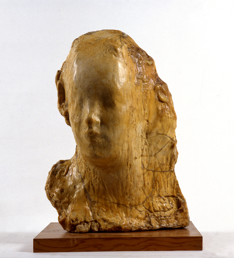 Ecce puer, ritratto di adolescente (scultura, opera isolata) di Rosso Medardo (XX)