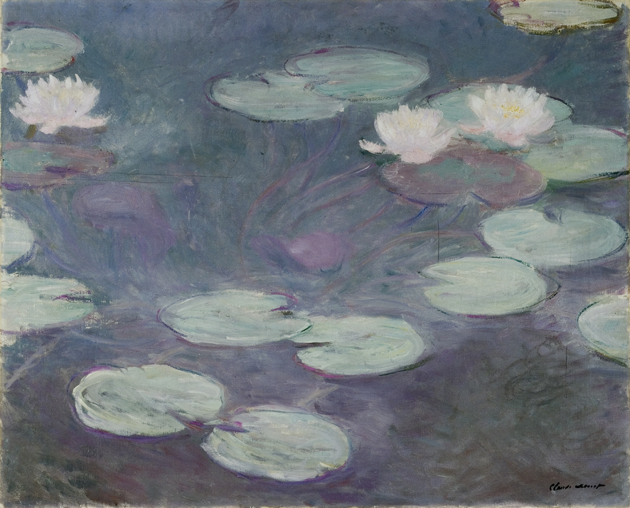 Ninfee rosa, Ninfee (dipinto, opera isolata) di Monet Claude (XIX)