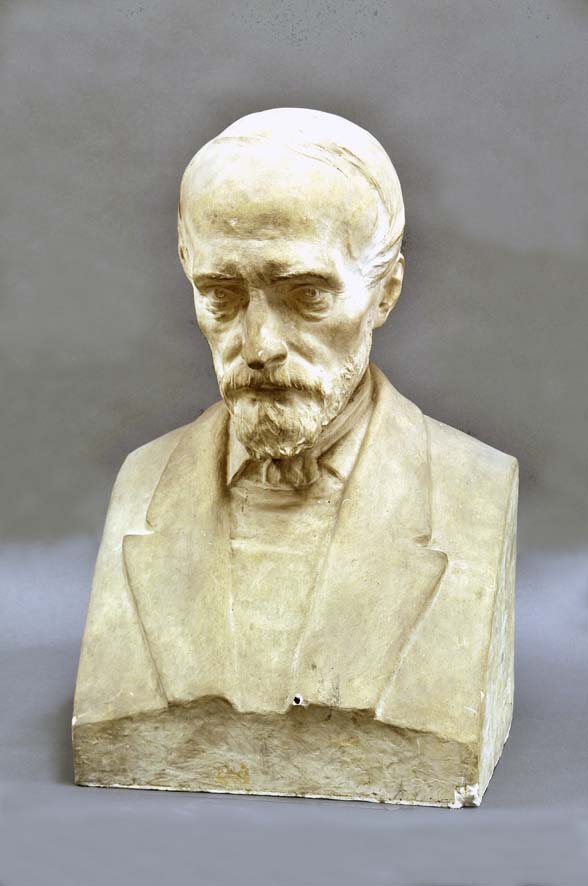 Busto di Giuseppe Mazzini, busto - ritratto (scultura, opera isolata) di Ferrari Ettore (XX)