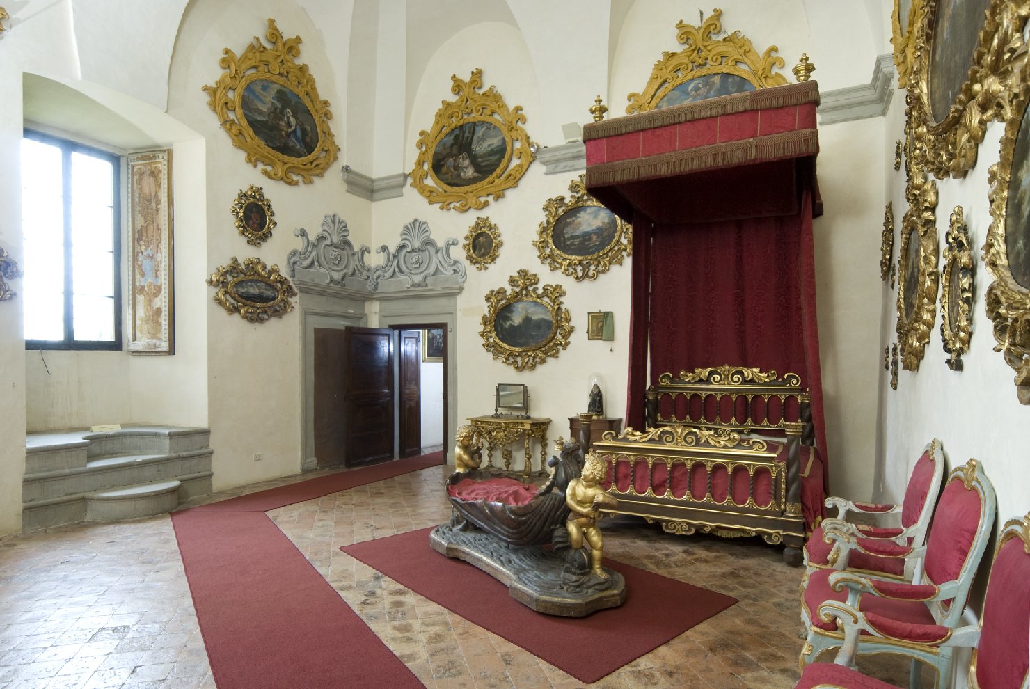 mobilia, insieme - bottega Italia centrale (sec. XVIII, sec. XIX)