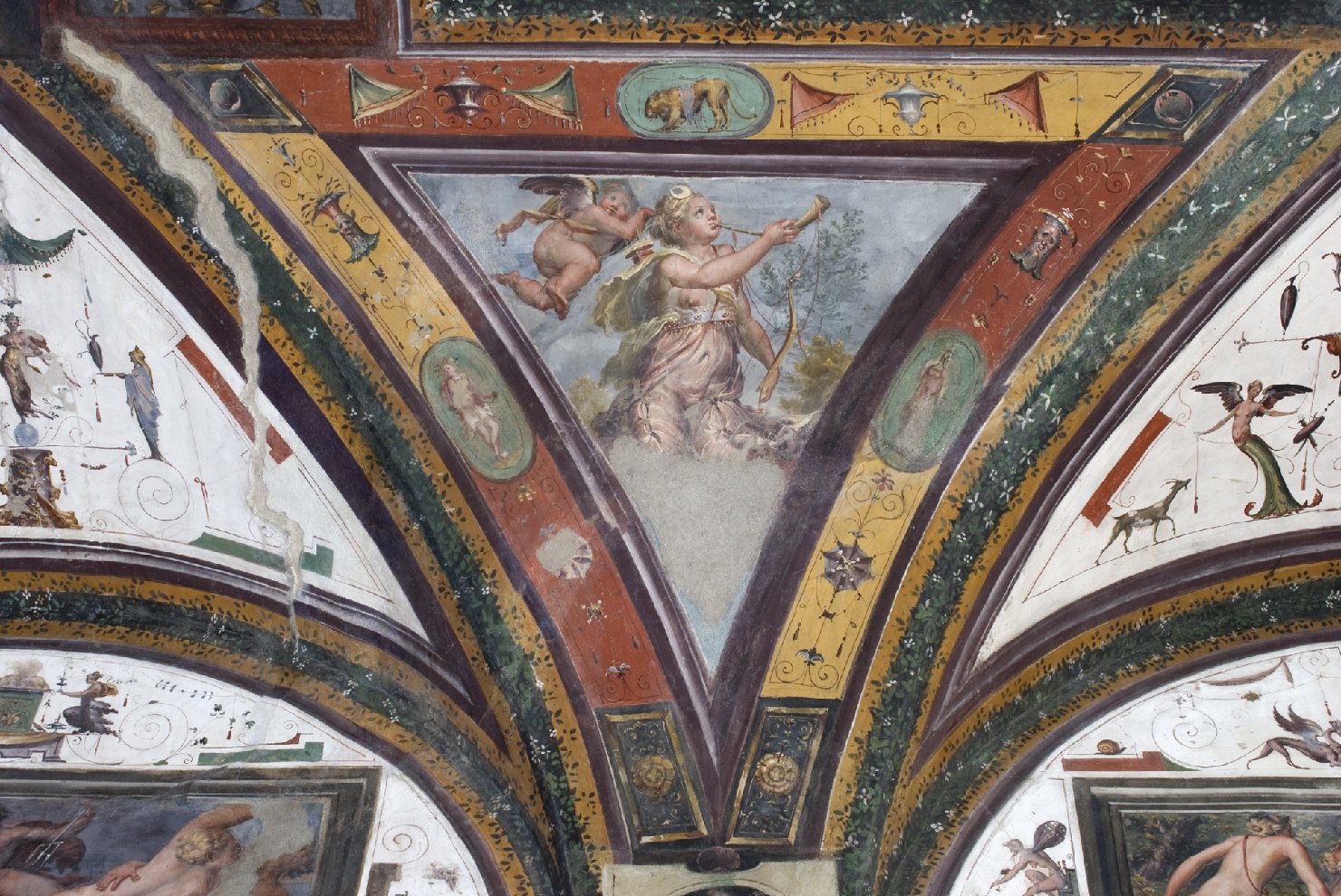 decorazione pittorica, insieme - ambito Italia centrale (sec. XVI)