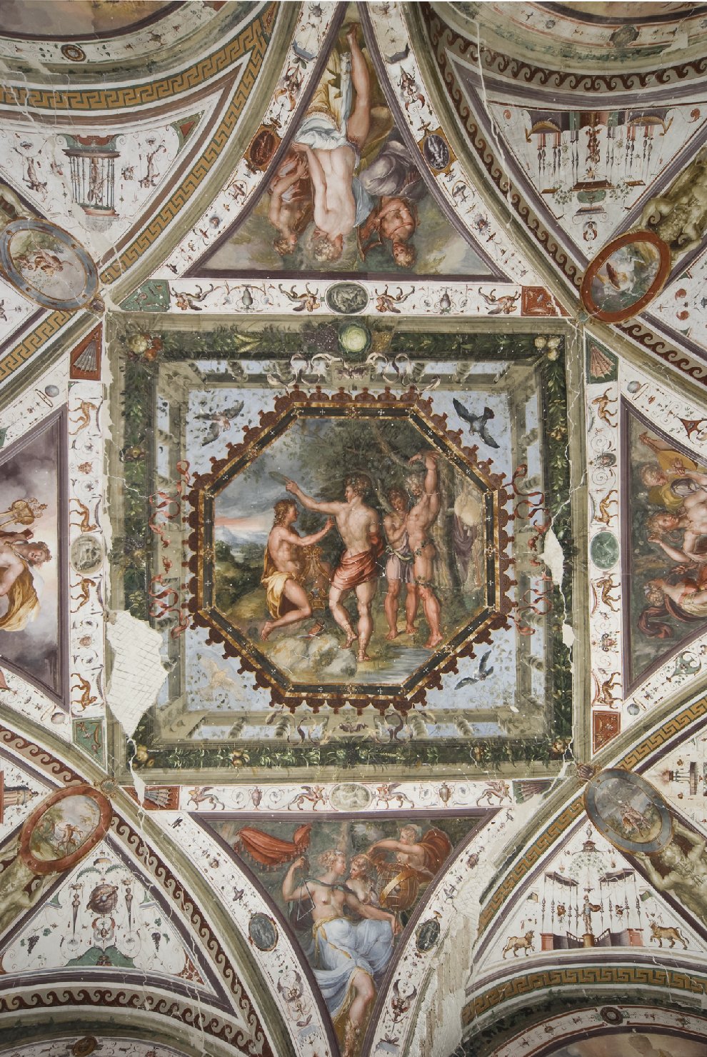 decorazione pittorica, insieme - ambito Italia centrale (sec. XVI)