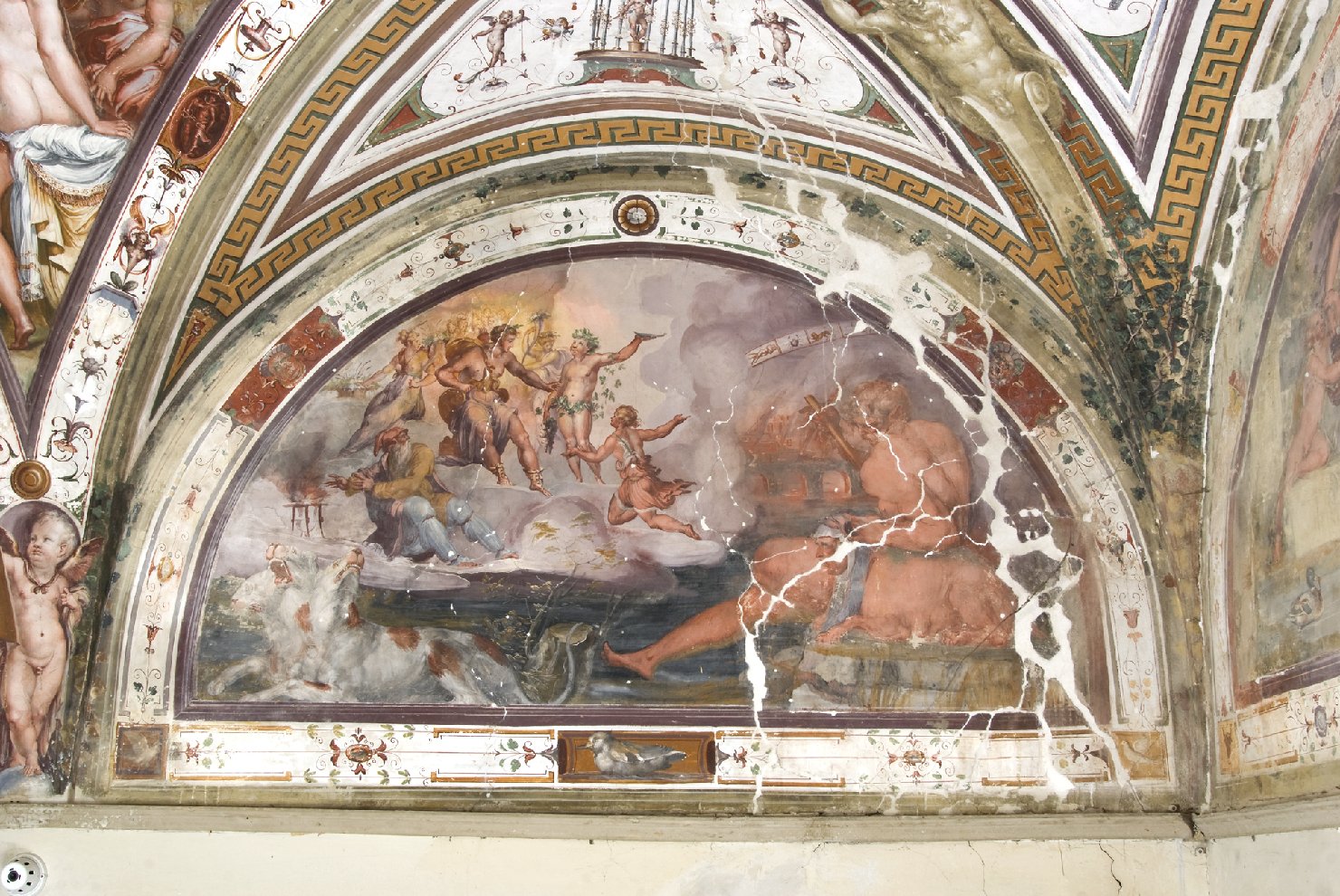 decorazione pittorica, insieme - ambito Italia centrale (sec. XVI)