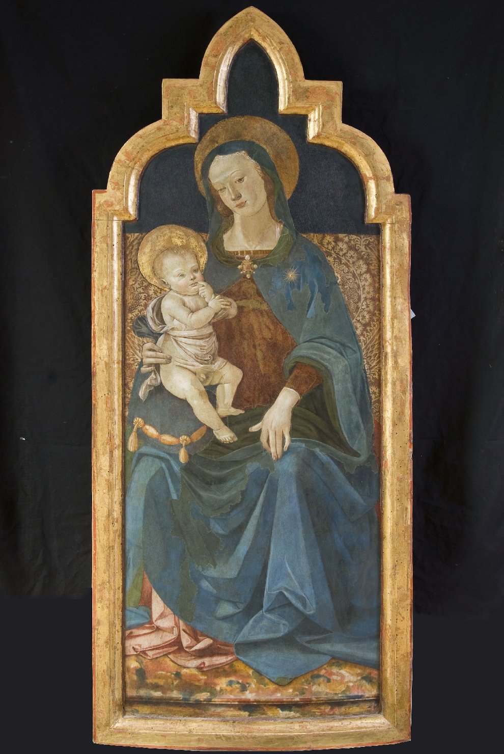 trittico, insieme di Pier Matteo d'Amelia (attribuito) (seconda metà sec. XV)
