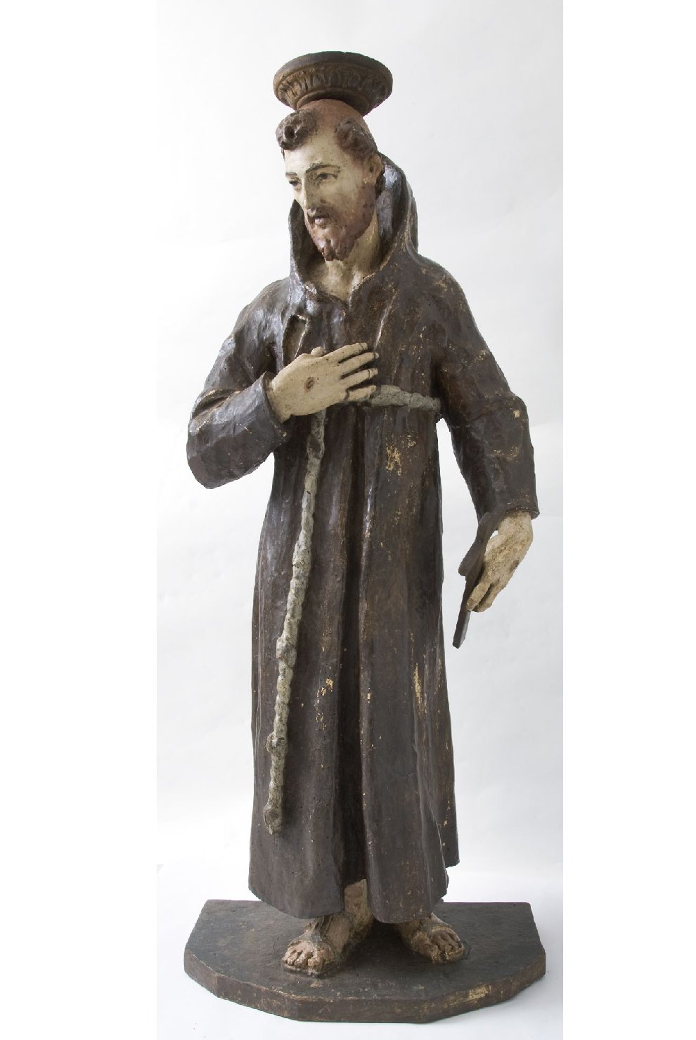 San Francesco (scultura, opera isolata) - bottega umbra (sec. XVIII)