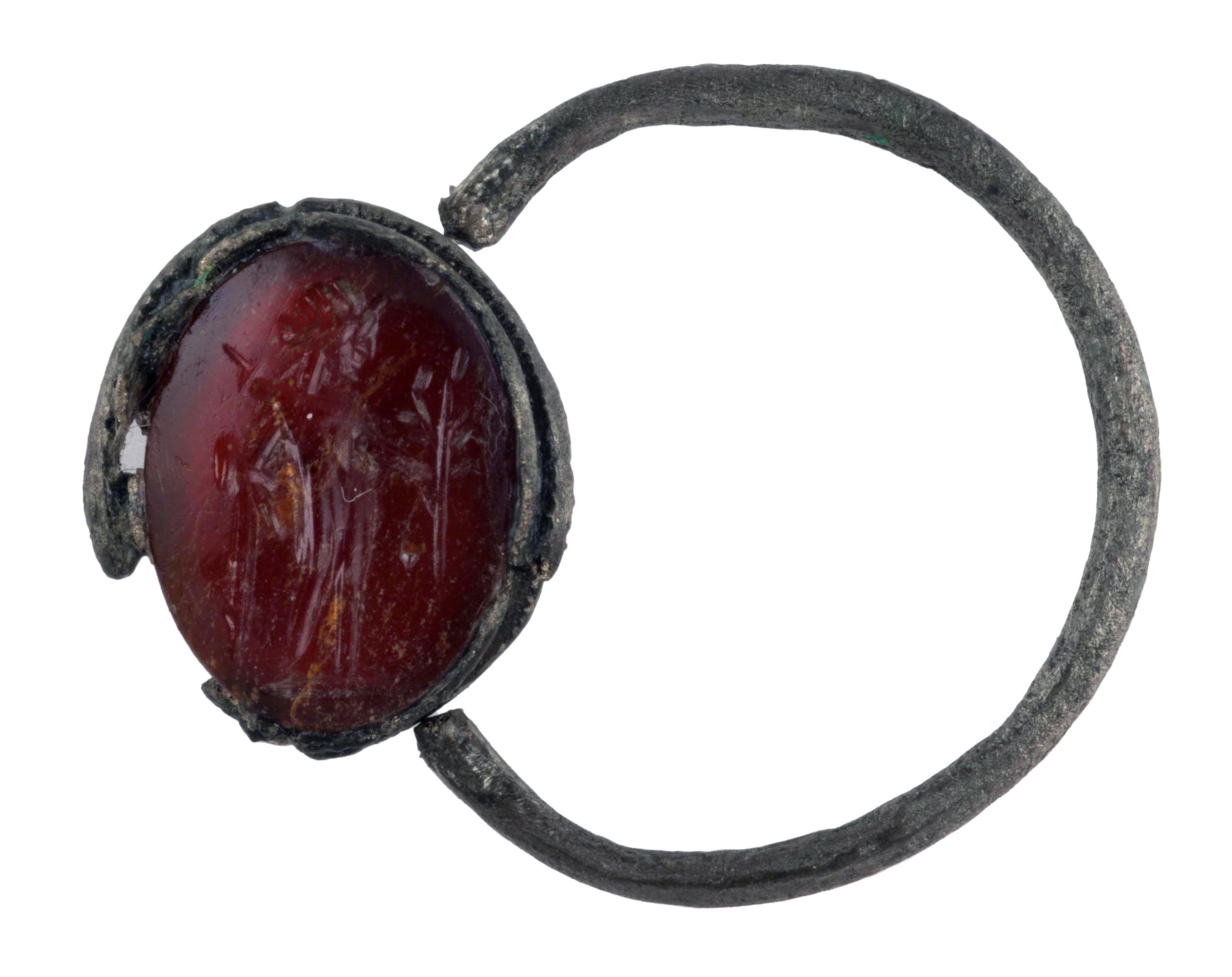 anello digitale - arte romana di tradizione aquileiese (seconda metà sec. VI)