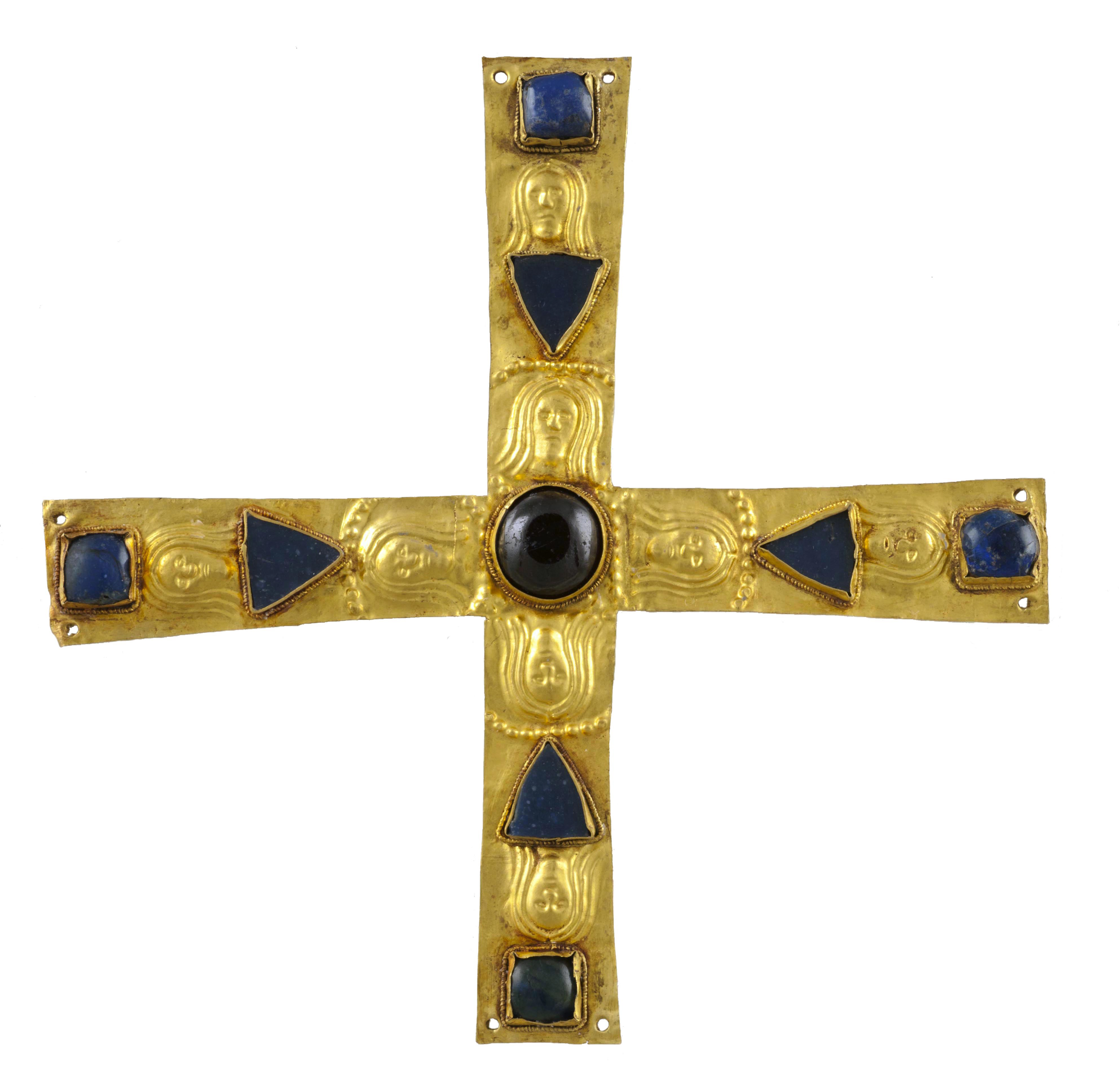 croce, croce di Gisulfo - arte longobarda (metà sec. VII)