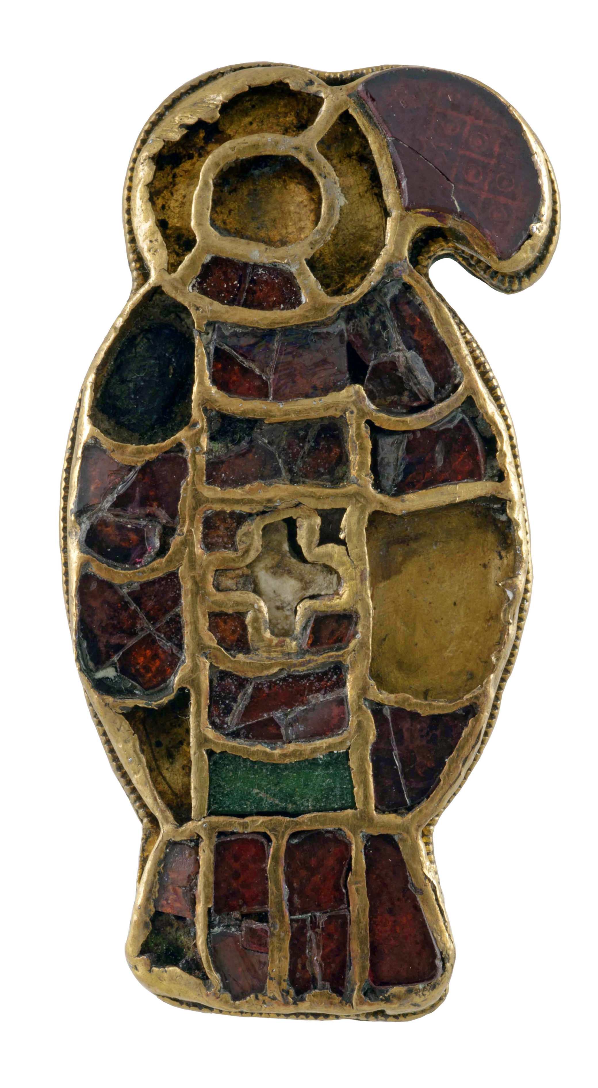fibula zoomorfa - arte ostrogota (seconda metà sec. VI)