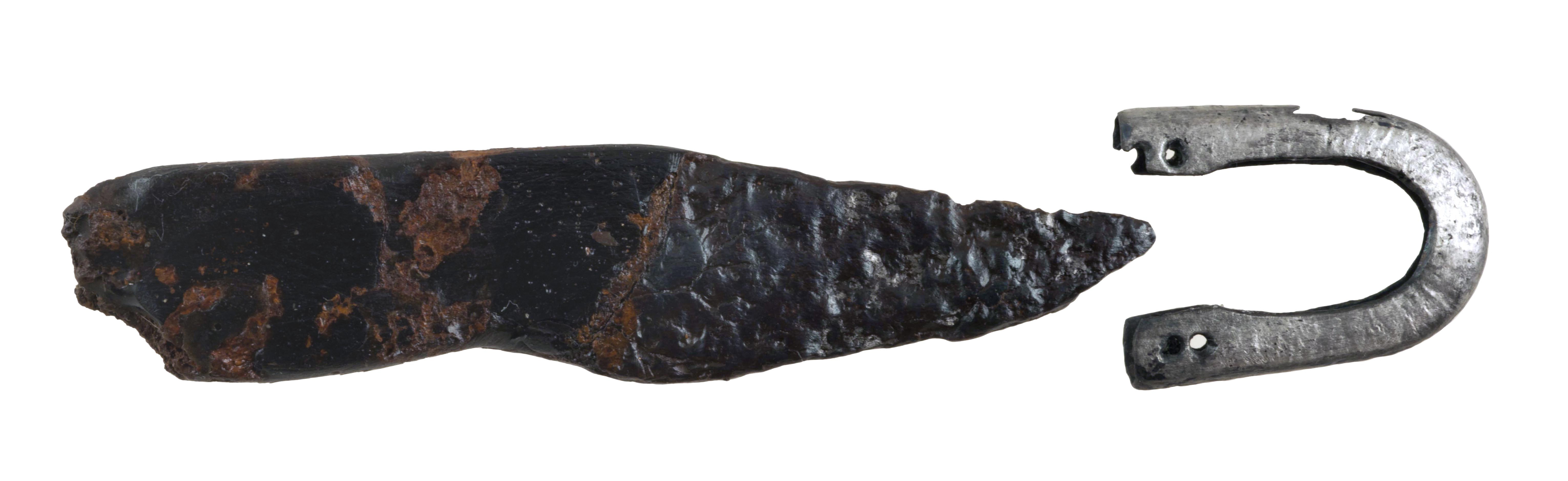 coltello/ lama - arte longobarda (seconda metà sec. VI)