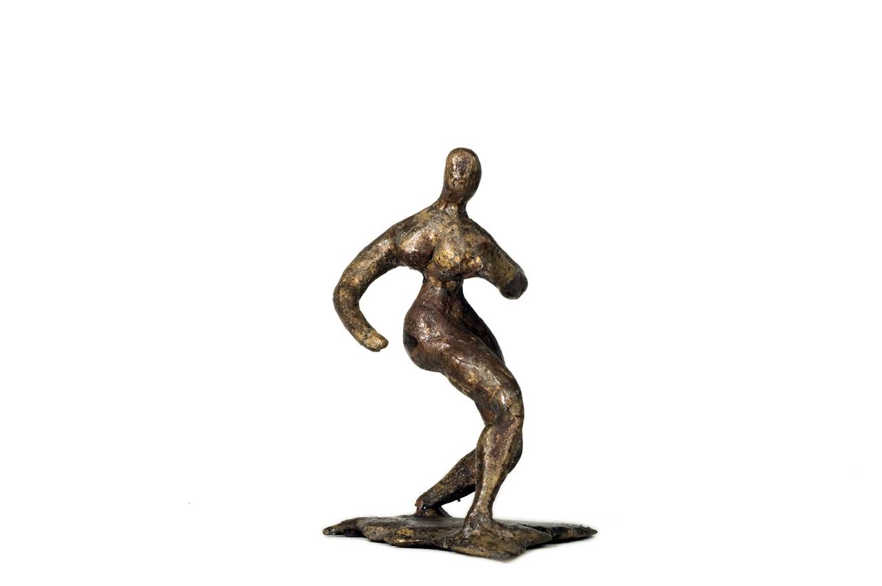 Very small figure, figura maschile (scultura) di Friscia Albert (sec. XX/ seconda metà)