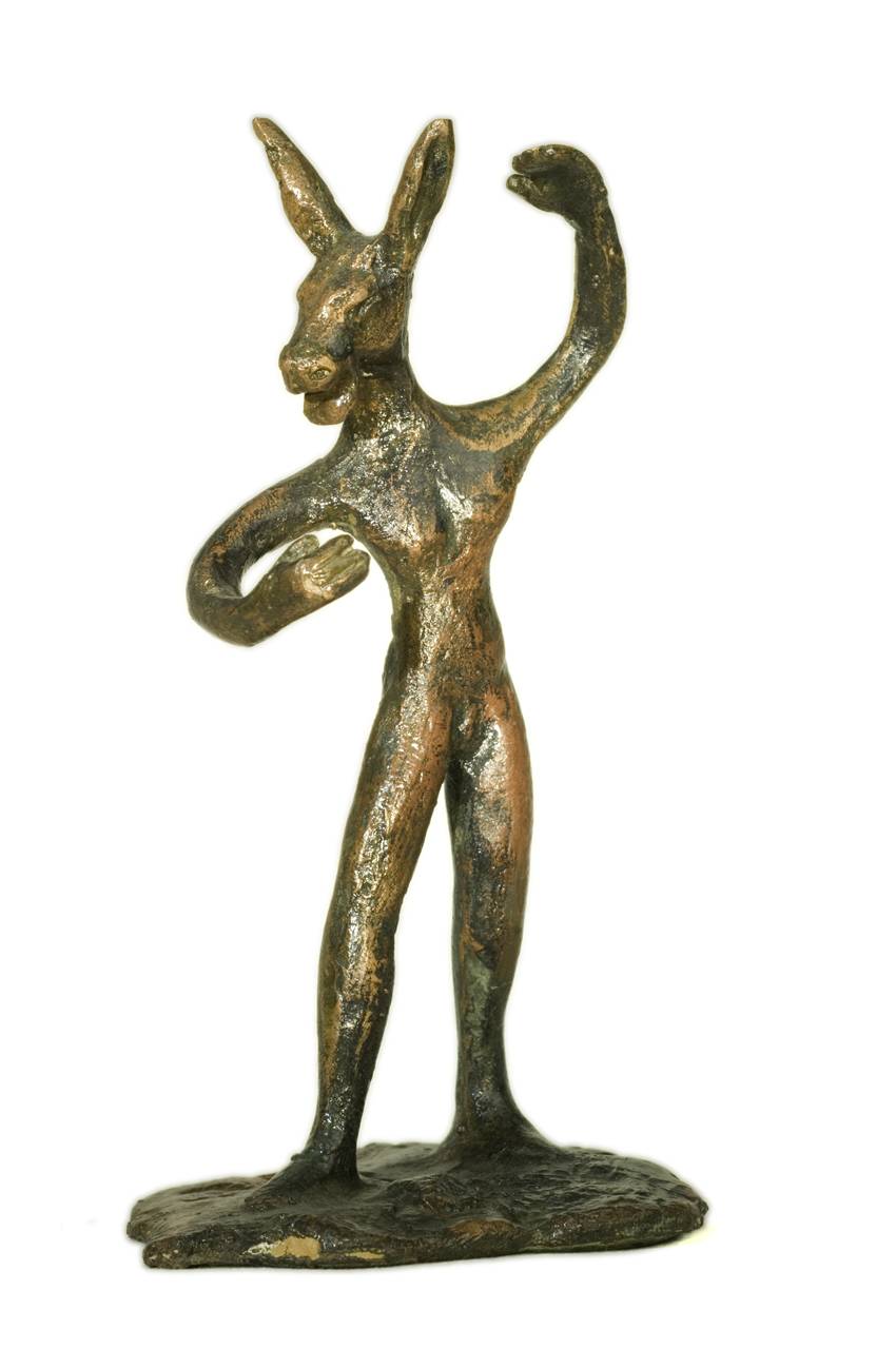 Modern dancer, figura maschile (scultura) di Friscia Albert (sec. XX)