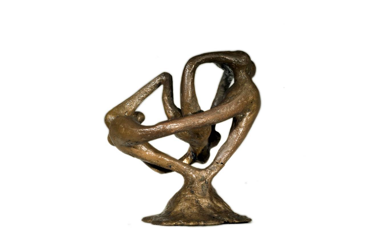 Tumblers, 3 Woman, figure femminili che danzano (scultura) di Friscia Albert (sec. XX)