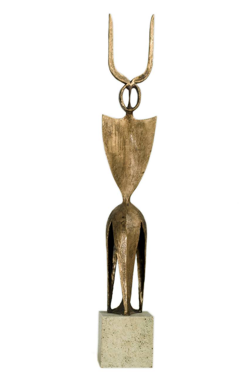 Ambiguous Figure, figura maschile (scultura) di Friscia Albert (sec. XX)