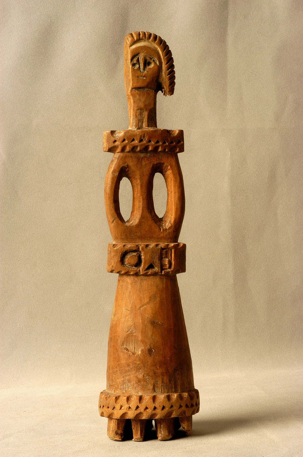 donna (Marchio da pane, casa contadina) - Arte dei pastori (sec. XX prima metà)