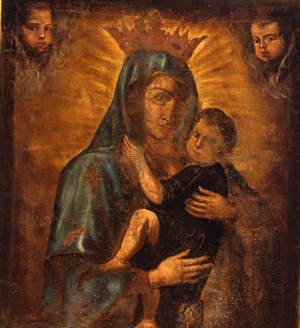 Madonna del Carmelo (dipinto) - ambito Italia meridionale (fine/ inizio secc. XVII/ XVIII)