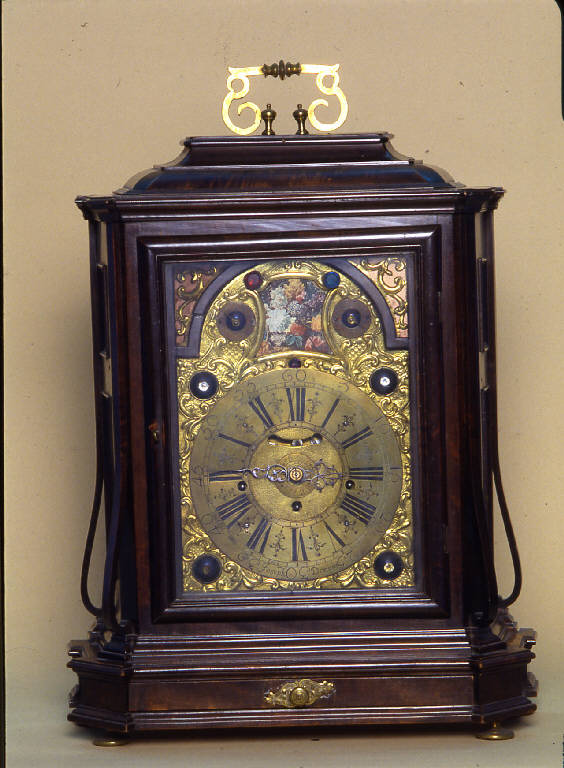 orologio, da appoggio da mensola di Dominici Giuseppe - manifattura trentina (metà sec. XVIII)