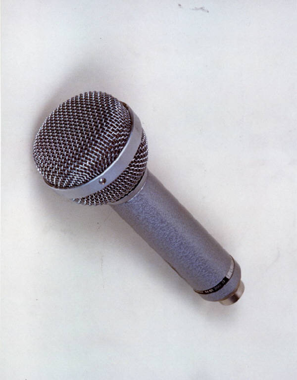 M 61 (microfono, di tipo dinamico) di Beyer (metà sec. XX)
